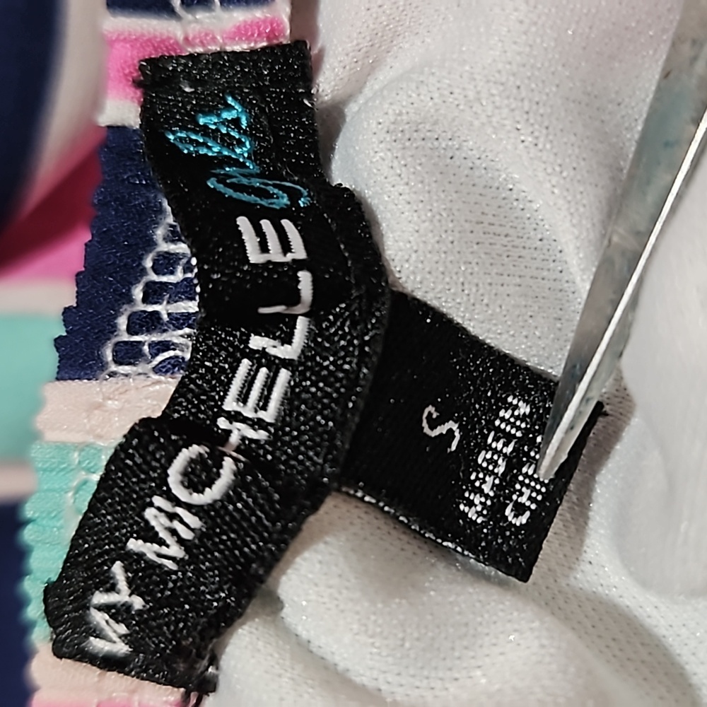 My Michelle | Fun Striped Off Shoulder Romper - Picture 4 of 8